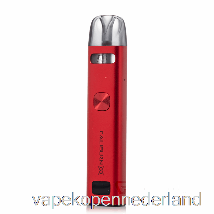 Vape Nederland Uwell Caliburn G3 25w Pod-systeem Rood